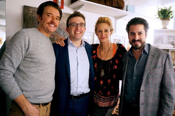 Jason Butler Harner, Marcus Mucha, Janet McTerr, and Matthew Saldivar Photo